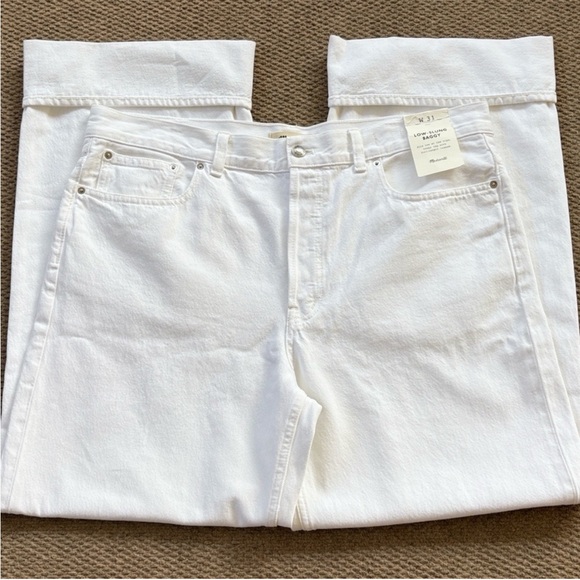 NWT Madewell Low-Slung Baggy Jeans
White Size 31 - Picture 4 of 12
